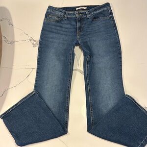 Levi’s Super Low Boot Classic Blue Denim Jeans